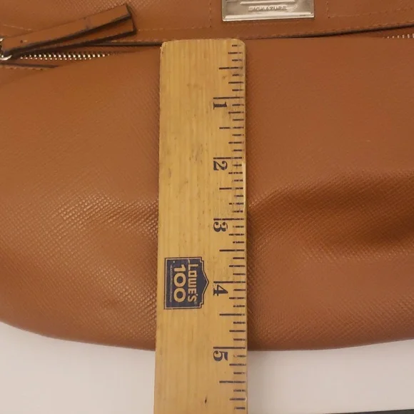 Jones New York Signature Tan Backpack Silver Hardware - Picture 8 of 14